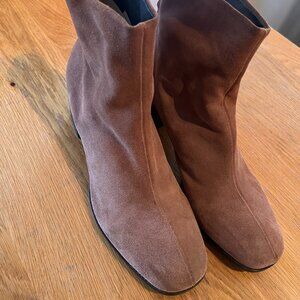 No. 6 Suede Booties (38)